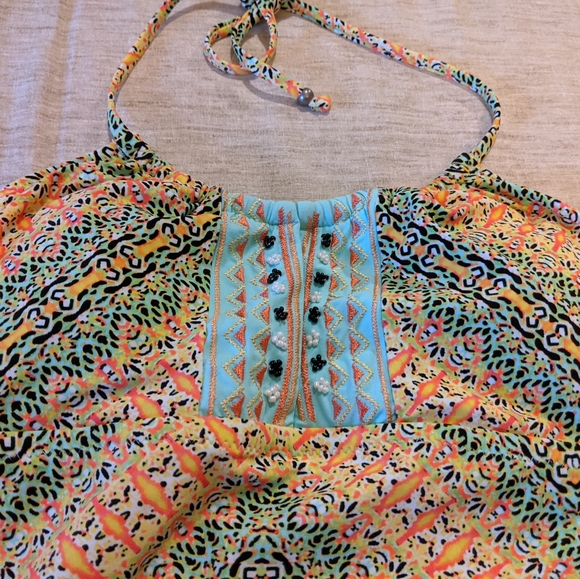 Nanette Lepore Tankini Bikini 3 piece set NWT XS - Picture 5 of 15